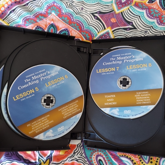 Dr. Amen~12 DVD's Change Your Brain Masters Coaching Program NWOT - Picture 6 of 9